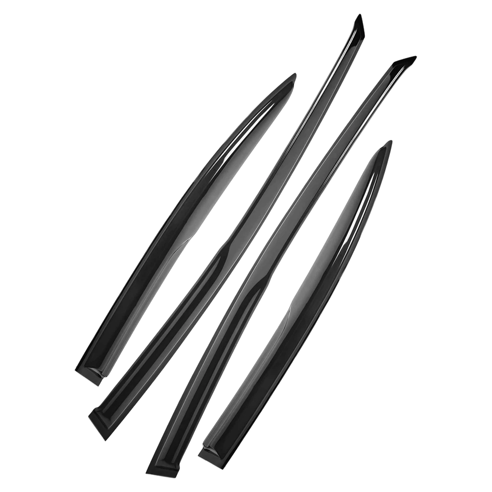 Подходит для 2006-2011 Honda Civic седан стиль Mugen козырьки для окон защита от дождя дефлекторы - Изображение 2 из 4