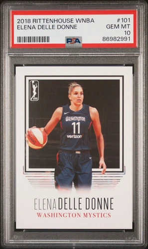 2018 Rittenhouse WNBA Elena Delle Donne PSA 10 Washington Mystics /500 POP 6!
