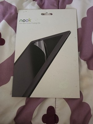 Nook Color Anti-Glare Screw Protector Kit 2 Pack, Barnes & Noble - New B77