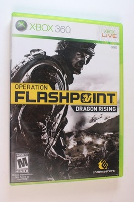 Operation Flashpoint: Dragon Rising (Microsoft Xbox 360, 2009) Authentic, Tested