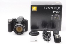 Nikon COOLPIX P510 16.1MP Digital Camera Black 42x Zoom w/Box From Japan
