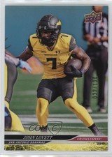 2025 Upper Deck UFL UD Exclusives 32/100 John Lovett #49 16vq