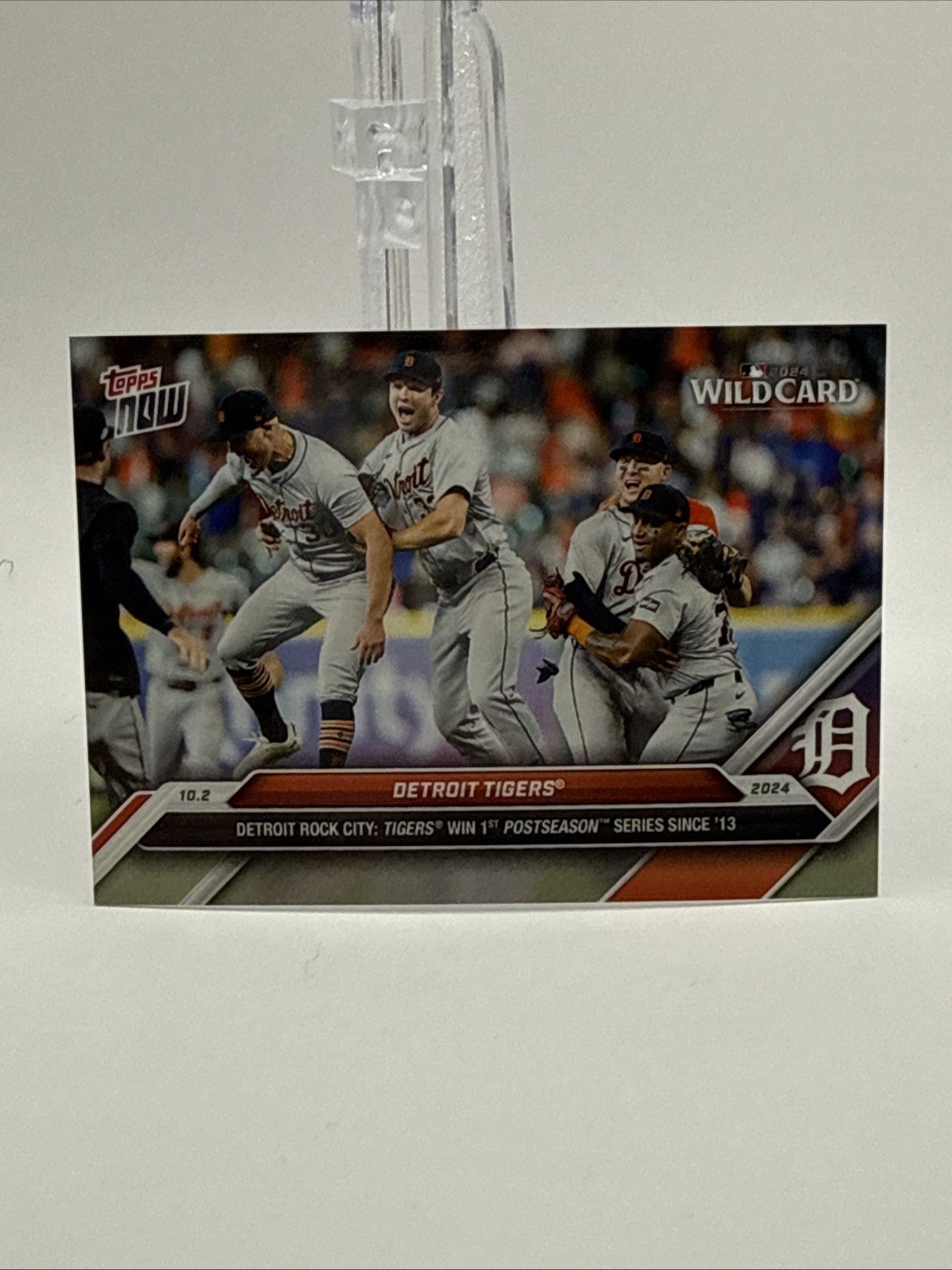 2024 Topps Now - AL Wild Card Detroit Tigers #791 /Pr 2881