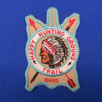 Boy Scout Happy Hunting Ground Trail Ohio Patch 2510B2
