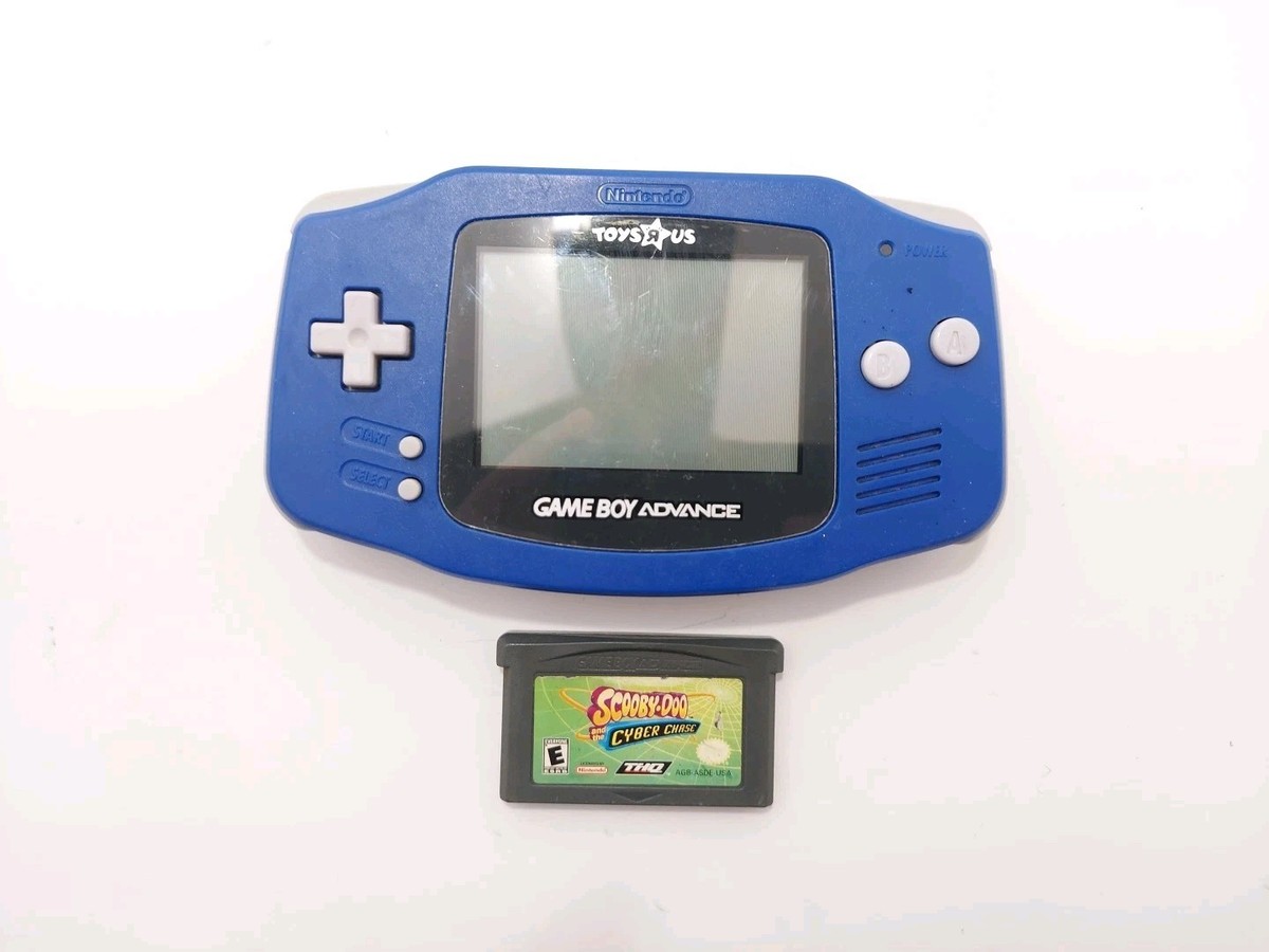 Game Boy Advance : Toys R Us Midnight Blue + Game Replaced Battery