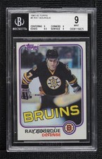 1981-82 Topps Ray Bourque #5 BGS 9 MINT HOF 0e2