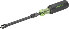 Greenlee 0453-17C Screw Holding Screwdriver, Phillips Tip #1 Number 1, Black 