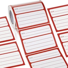 250 Pieces 3 X 4 Inch From/to Address Mailing Labels Self Adhesive