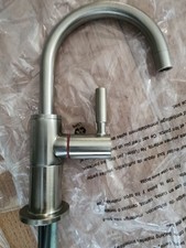 Brizo Delta Odin 1.0 GPM Single Hole Hot Faucet Water Dispenser 61320LF-H-SS