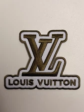 Designer Logo Patch - Fashion Designer Iron Patch - Dark Brown