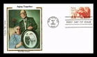 Dr Jim Stamps 20c Aging Together First Day Issue Colorano Silk Cachet Cover