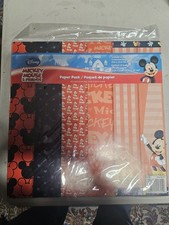 Disney Mickey Mouse Friends Paper Pack 12 Sheets Sandylion Designs PDSCBP2