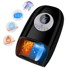 KINGJOY Hand Massager with Heat and Compression, 3D Kneading Hand Massagers f...