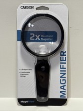 Carson 2X Crystal Clear Acrylic Lens Magnifier  Item DS-36