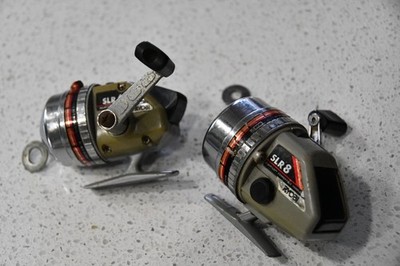 Two Vintage Ryobi Push Button Reels