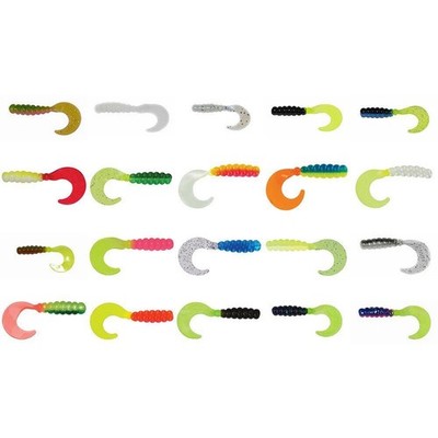 Big Bite Fat Grub 2'' Fishing Lure 10 Per Pack