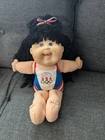 Vintage Cabbage Patch Kid 1996 Olympic Kids Swim Team Doll Black Hair Rare