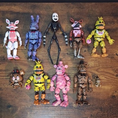 Five Nights at Freddy s Lot of 10 Action Figures   Funko & Unbranded Mixed Set