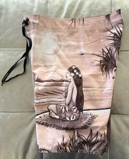 Hinano Tahiti Drew Brophy Special Edition Board Shorts Mens 31