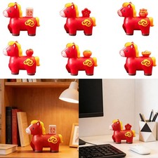 Figurine de cheval en résine, objet de décoration artisanale, statue