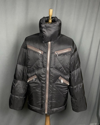 Rick Owens Oversized Performa Puffer 2020 Black Down Insulated Jacket Gr.44