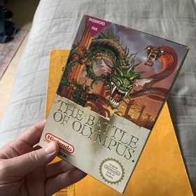 The Battle of Olympus - NES NINTENDO - raro retro Pal  