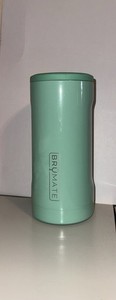 BrüMate Insulated Metal Can Cooler Mint Green Solid/Plain Pattern Single Pack