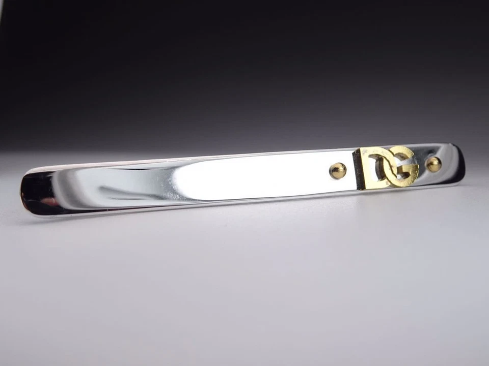 Dolce & Gabbana DG логотип SV925 галстук Pin галстук бар серебро высокого качества из Японии мужчин - Изображение 3 из 4