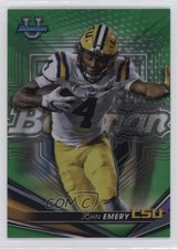 2022-23 Bowman U Green Refractor 85/99 John Emery Jr John Emery #20 ms9