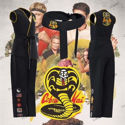 Cobra Kai Karate Kostüm Unisex Faschingskostüm Erwachsene & Kinder Brandneu