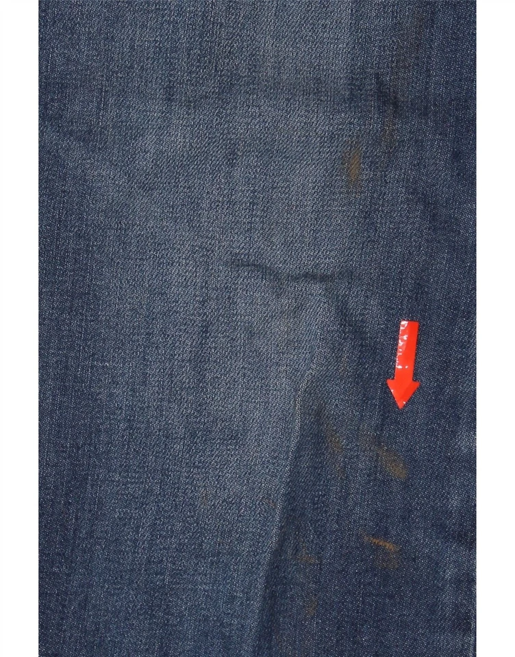 ARMANI EXCHANGE Mens Straight Jeans W30 L31 Blue Cotton AZ04 - Image 4 of 4