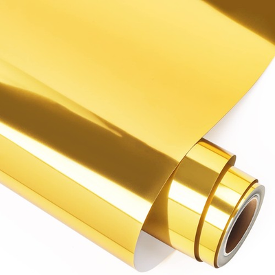 #ad 12quot;x8Ft Metallic Gold HTV Heat Resistant Vinyl for T Shirts Garments DIY Design $11.94