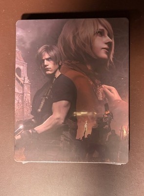 New Sony PlayStation 5/ XB1 - Resident Evil 4 Remake Steelbook OLNY [No Game]