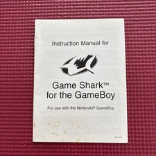 GameShark Game Shark N64 Nintendo 64 MANUAL ONLY