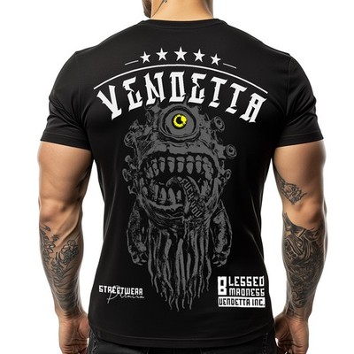 Vendetta Inc. Herren Shirt Rundhals kurzarm Giant schwarz VD-1522 gR S bis 5XL
