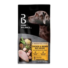 Chicken & Brown Rice Recipe Dry Dog Food, 15 lbs 1.58 per pound