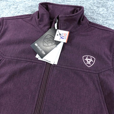 Ariat Jacket Womens Medium Purple New Team Tek Softshell Mulberry Heather