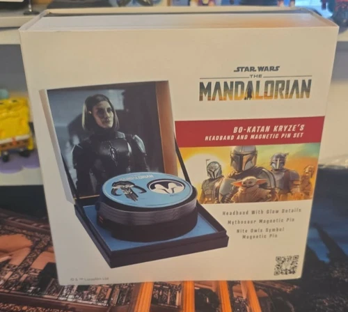 Star Wars Mandalorian Bo-Katan Kryze's Headband & Magnetic Pin Set /8000 LE