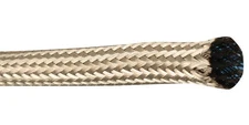 Alpha 2166 SV005 Tubular Ground Braid 0.125" (3.18mm, 1/8") 120x36, 15AWG, 100ft