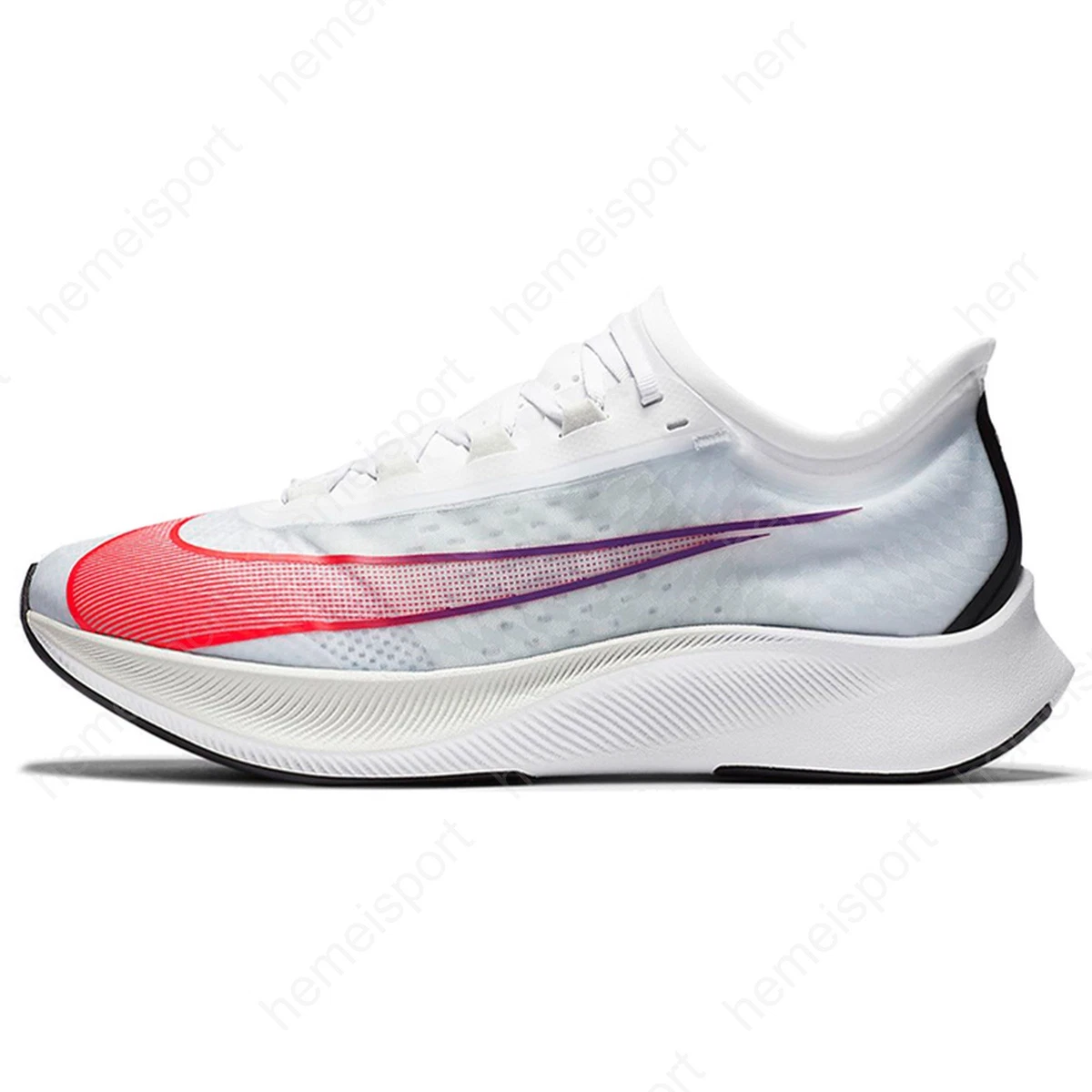 Nike Zoom Fly 3 White Multi for Sale | Authenticity Guaranteed | eBay
