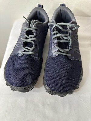 SPIEZ Barefoot Running Hiking Water  Shoes Unisex Size 7.5 Men, Size 9Women Navy