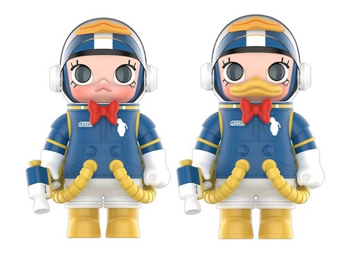 Pop Mart 400% SPACE MOLLY Paperino MEGA collezione con scatola esterna NON APERTO - Foto 4 di 24