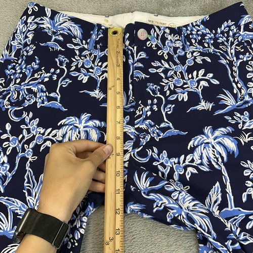 NEW Lilly Pulitzer Size 32 Men's Stuff Mizner Pant Color: Low Tide Navy Floral - Picture 3 of 9