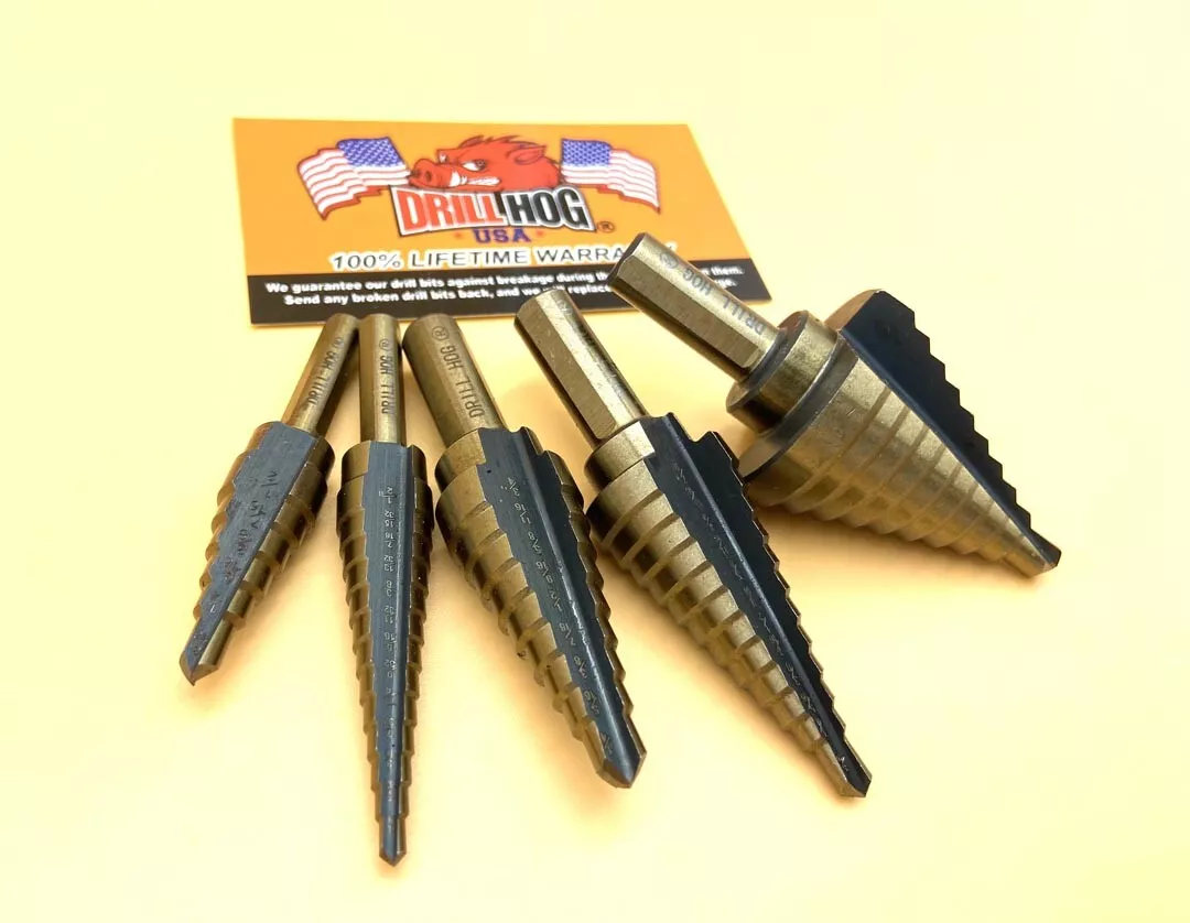 Drill hog step bit deals