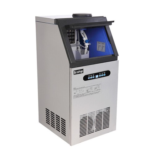 Silver ZK-110 120V 495W110lbs/50kg/24h Ice Maker 4*9Aluminum Ice Tray Commercial - Picture 5 of 10