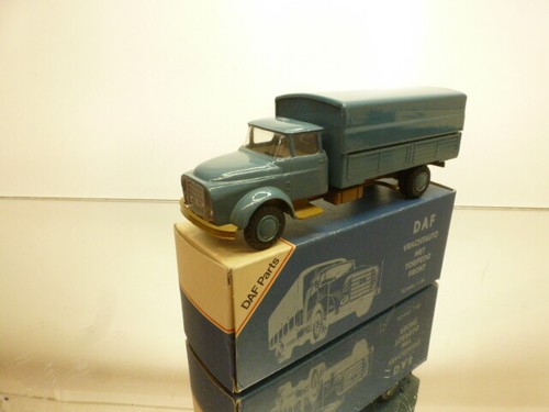 LION CAR 32 - DAF TORPEDO TRUCK - BLUE 1:50 - VERY GOOD CONDITION IN BOX - Imagen 2 de 7