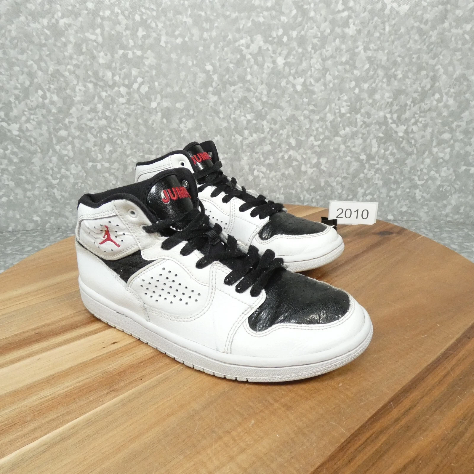 Sneaker Nike Air Jordan Access giovani 5Y bianco nero basket AV7941 101