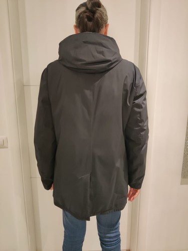 Cappotto Nero Herno Laminar Uomo - Foto 6 di 12
