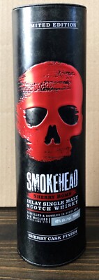 Smokehead Sherry Bomb Islay Single Malt Scotch Whisky Tube