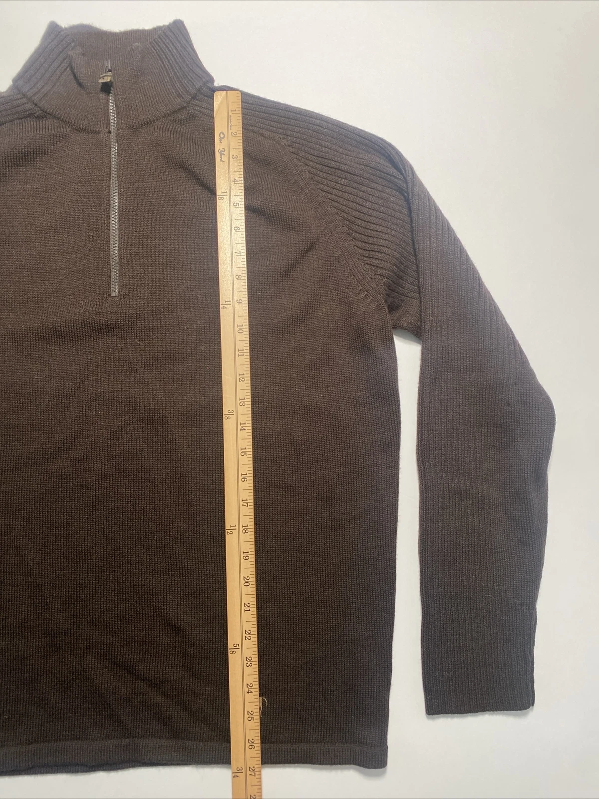 smartwool long sleeves 1/4 zip merino wool knit sweater